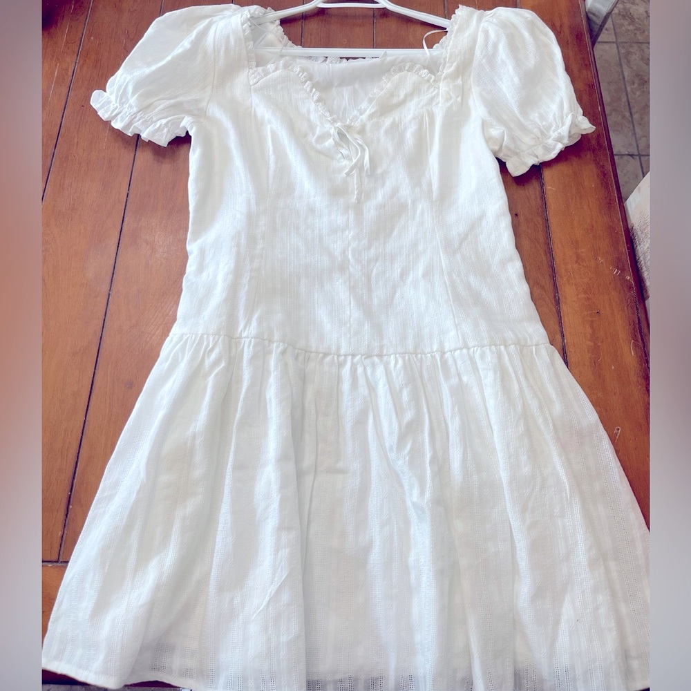 New Lush Cream womans Casual Dress